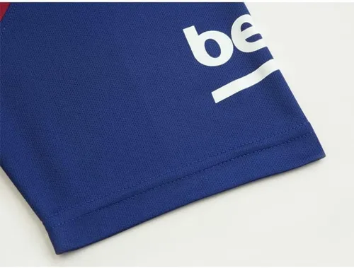 Vista 3 de HappxixiTM Camiseta de fútbol transpirable de secado rápido con diseño de tres estrellas para aficionados al fútbol BarcaArgentina