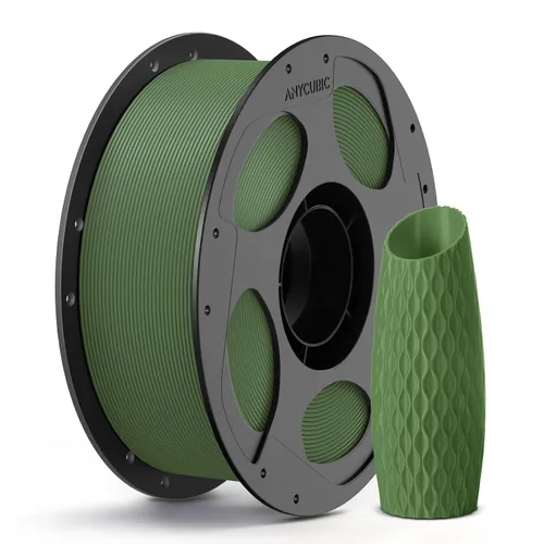 Vista 36 de ANYCUBIC - Filamento PLA para impresora 3D de 1.75 mm (1/16 pulgadas), RFID, precisión dimensional de +/- 0.02 mm, bobina de 2.2 libras), color 0.2