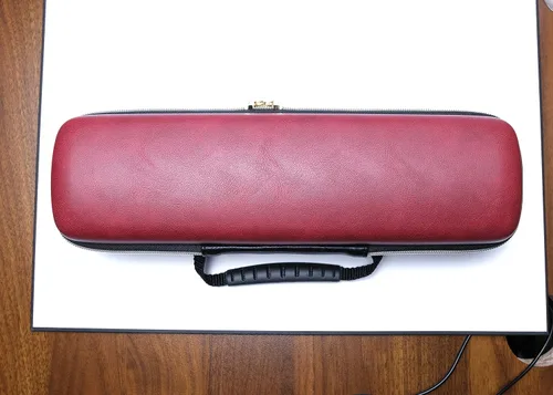 Vista 6 de Funda de viaje para reloj de cuero duro con 5 ranuras, almacenamiento y organizador para hombres y mujeres, con almohada de reloj antimovimiento