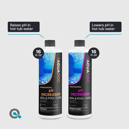 Vista 4 de Aquadoc Kit de iniciación de bromo para bañera de hidromasaje para spas, kit completo de mantenimiento de spa con tabletas de bromo y kit completo