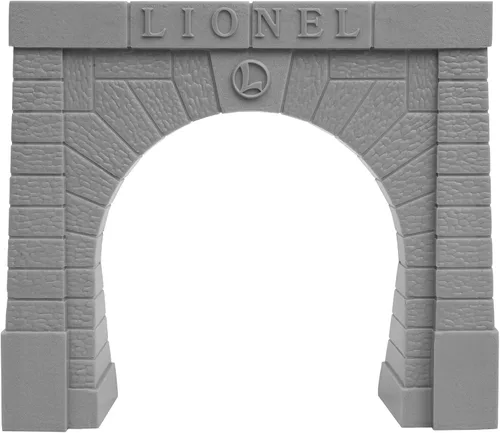 Vista 2 de Lionel Portales de Túnel de Ferrocarril Modelo Accesorio de Estructura de Tren de Dos Piezas (612896)