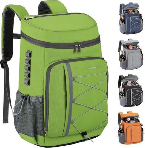 Vista 14 de Mochila enfriadora Maelstrom - Bolsa de almuerzo aislada suave a prueba de fugas para 35/50 latas, ideal para acampar, playa, senderismo y compras