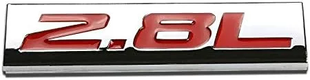 Vista 22 de 1.5L Negro/Cromo Aleación de Aluminio Auto Maletero Puerta Guardabarros Parachoques Insignia Calcomanía Emblema Cinta Adhesiva Pegatina