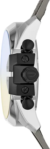 Vista 2 de Diesel Mega Chief - Reloj de cuarzo con cronógrafo de acero inoxidable para hombre