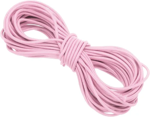 Vista 115 de PATIKIL Cuerda elástica elástica de 109 yardas (328.1 ft), cuerda elástica pesada de 0.059 in, albaricoque para manualidades, correas de gancho