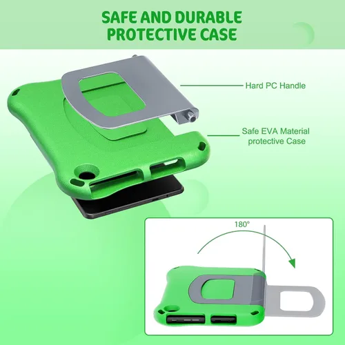 Vista 4 de Auorld - Funda para tableta de 8 pulgadas, ligera, a prueba de golpes, con soporte de asa para tableta 2022 de 8 pulgadas, no para tableta Samsung
