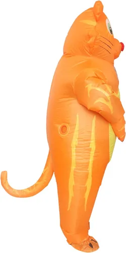 Vista 5 de JOYLANE Inflatable Animal Costume Blow Up Suit Fancy Dress Funny Jumpsuit for Halloween Cosplay Party Christmas