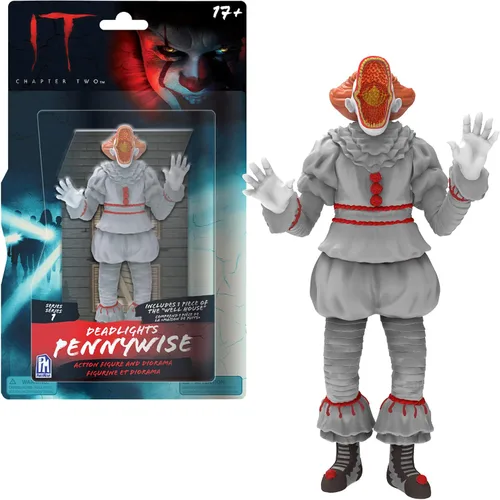 Vista 5 de IT Figura de acción de 5 pulgadas (Bloody Pennywise), AF4613