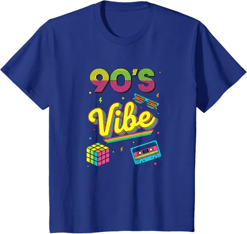 Vista 39 de 90s Nostalgia Retro Apparel - 90'S Vibe Retro T-Shirt Negro