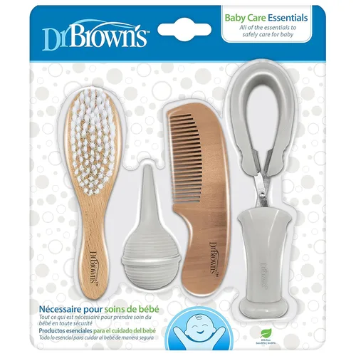 Vista 13 de Dr. Brown's Cepillo suave y seguro para bebé + peine