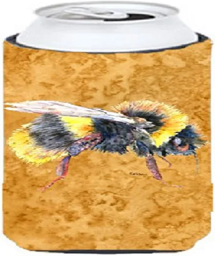 Vista 9 de Caroline's Treasures 8850CC Abeja en lata o botella dorada, funda lavable para bebidas, soporte aislado para bebidas, multicolor