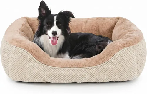 Vista 39 de Invenho - Camas para perros pequeños y medianos lavables, ortopédicas, calmantes, autocalentamiento, suaves, duraderas, con fondo antideslizante