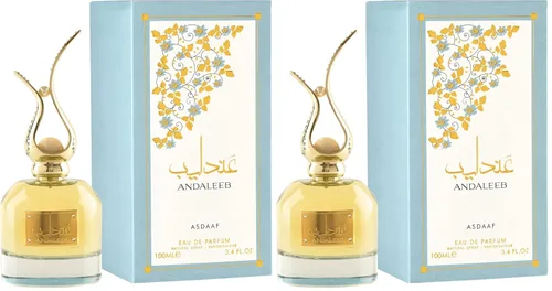 Vista 4 de Asdaaf Andaleeb - Eau de Parfum en espray unisex, 3.4 onzas / 3.4 fl oz