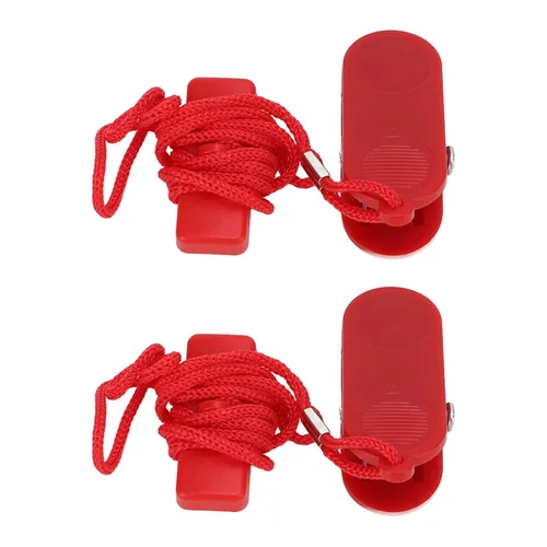 Vista 5 de Llave de repuesto para cinta de correr, 2 unidades, llaves de seguridad magnéticas, universales, compatibles con Proform, Image, Weslo, Reebok