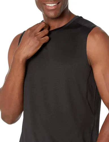 Vista 3 de Tienda Essentials Camisa Tech Stretch Muscle para hombre