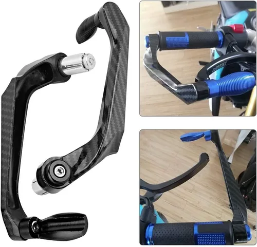 Vista 5 de KIMISS Manillar universal de aluminio CNC de 7/8 pulgadas, 0.866 in, palanca de embrague de freno para motocicleta, motocicleta, scooters, coches