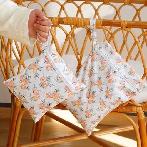 Vista 2 de Bolsas húmedas de 2 tamaños, bolsa de almacenamiento impermeable para Playa