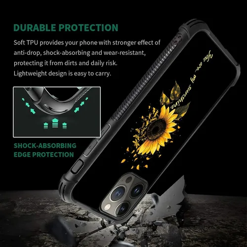 Vista 941 de Funda compatible con iPhone 15, diseño de elefantes africanos, diseño increíble a prueba de golpes, antiarañazos, carcasa trasera de policarbonato