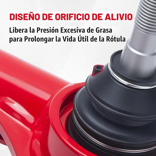 Vista 2 de KSP Brazo de Control Superior de 2-4" para F150 2004-2020, Brazo de Control de Repuesto del Mercado de Accesorios para Brazo de Fábrica/Stock Rojo