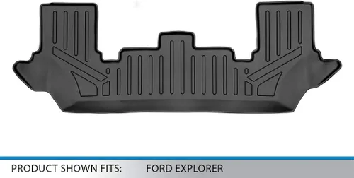 Vista 3 de SMARTLINER Revestimientos de suelo de tercera fila para Ford Explorer 2020-2026 Ford Explorer 2020 - 2025