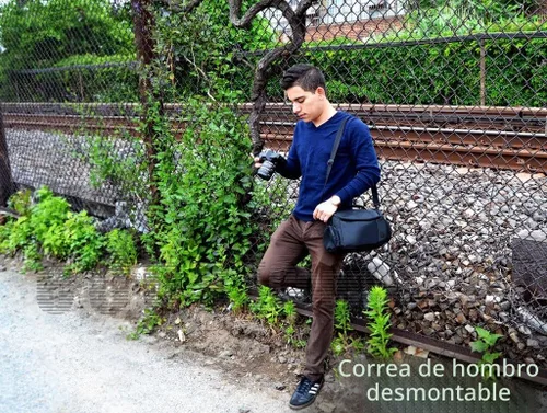 Vista 8 de Grande Digital Cámara/Video Bolsa/Funda de transporte acolchada para Nikon D750, D810, D5500, D750, D700, D3000, D3100, D3200, D3300, D5000 Cámara &