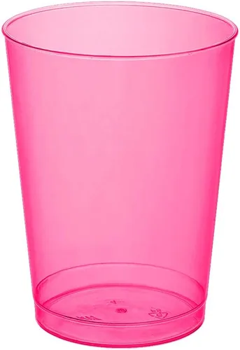 Vista 11 de Party Essentials - Copas de fiesta y vasos altos, de plástico duro, capacidad de 10 onzas, Variado neón