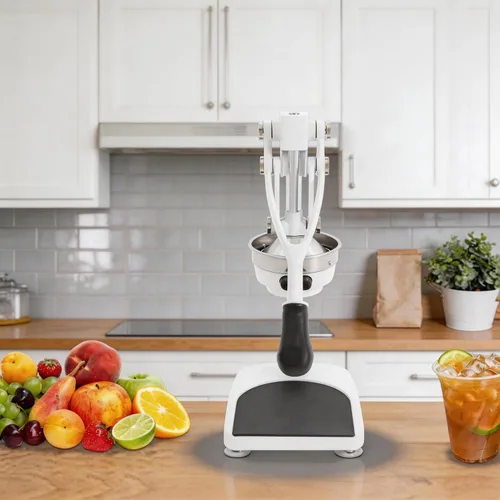 Vista 7 de Manual Juicer & Heavy Duty Hand Press Juicer, Cast Iron Citrus Juicer Squeezer with Stable Base, Commercial Grade Manual Press for Orange Lemon Lime