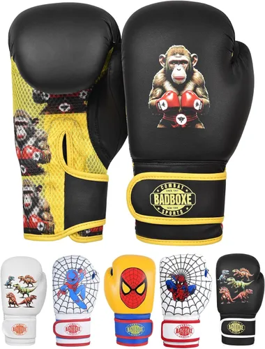 Vista 10 de Boxing Gloves 6oz Boxing Gloves for Kickboxing Muay Thai MMA Bag Gloves for Punching Bag