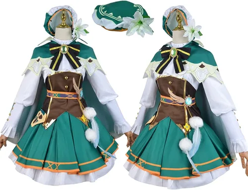 Vista 2 de Venti - Disfraz de cosplay para mujeres y niñas Halloween