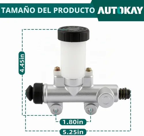 Vista 3 de AUTOKAY Hammerhead 80T TrailMaster MID 6.000.305 XRS XRX Cilindro Maestro de Freno de Go Kart