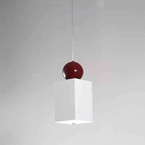 Vista 2 de Lámpara colgante rectangular moderna, paquete de 3 unidades, 7 W, iluminación de isla de cocina, 3 modos de color, cable ajustable, lámpara colgante