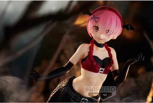 Vista 4 de Banpresto - ReZero comienza la vida en otro mundo Monster Motions Ram Statue