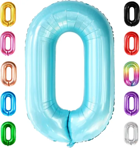 Vista 32 de KatchOn Globo negro del número 1 de 40 pulgadas, globo de feliz cumpleaños