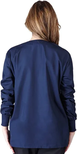 Vista 2 de Natural Uniforms Warm Up Scrub Jacket