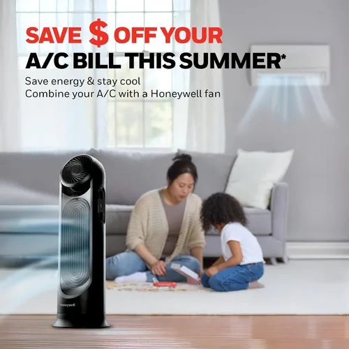 Vista 12 de Honeywell TurboForce - Ventilador de torre, color negro