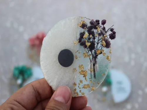 Vista 3 de Custom Fridge Magnets,Wedding Favors,Magnet Set,Engagement Gift,Wedding Guest Gifts,Flower Magnet Favor for Guest,Baby Shower