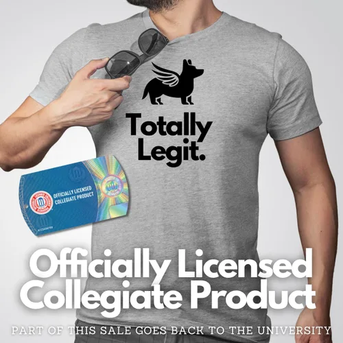 Vista 7 de Nudge Printing Officially Licensed College T-Shirt, Unisex Fan Tee, Pick Your School, Collection 1
