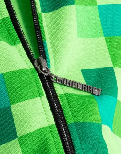 Vista 4 de Minecraft Creeper Hoodie