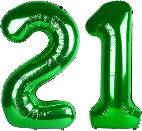 Vista 49 de Globo negro de 40 pulgadas con números del 0 al 9 (cero-nueve), globo de cumpleaños de gran tamaño, globo de helio de aluminio con números grandes