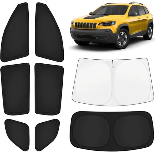 Vista 104 de KUST - Parasol plegable para parabrisas para BMW X1 E84, accesorios 2011 2012 2013 2014 2015, protector de visera de sol ajustable que bloquea