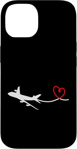 Vista 4 de Funda de aviación para iPhone 17 con modo de avión en vacaciones para hombres y mujeres