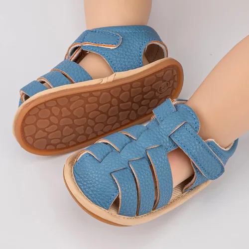Vista 4 de Babelvit Infant Baby Girls Boys Soft Summer Sandals Casual Dress Shoe Anti Slip Rubber Sole Outdoor Flats Toddler First Walker Shoes