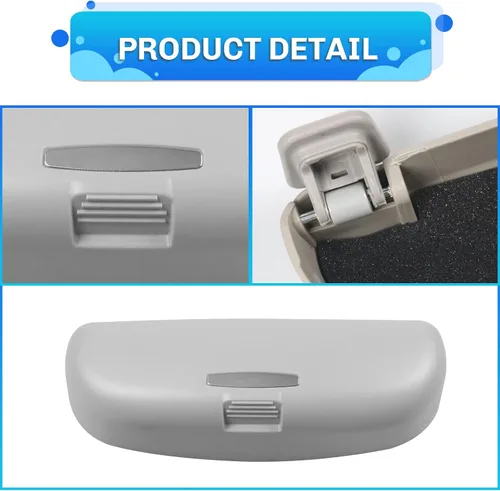 Vista 7 de SXCY para Hyundai Tucson/Ioniq 5 2022-2025 2026 - Caja porta gafas, compatible con accesorios Hyundai Tucson/Ioniq 5 2022-2024 2025 2026, estuche