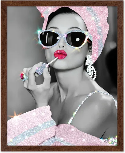 Vista 57 de Poster Master Impresión de labios dorados, póster de mordida de labio, arte moderno y minimalista, regalo bohemio para hombres y mujeres, diseño