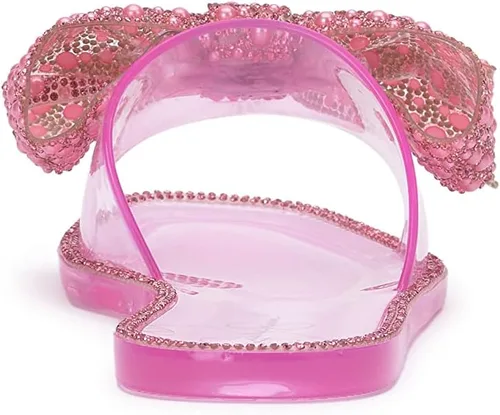 Vista 3 de Jessica Simpson Kilenya - Sandalia plana con adornos para mujer