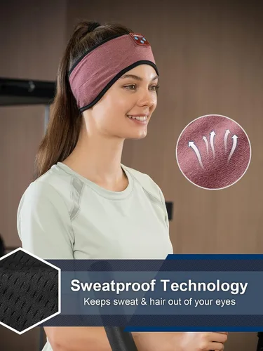 Vista 2 de Lullaband Auriculares Bluetooth – Auriculares ultra largos para dormir, cumpleaños, padre, madre, día de San Valentín, regalos para mujeres