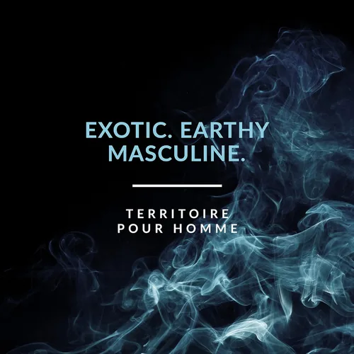 Vista 3 de Territoire Classic Blue Eau de Parfum, perfume amaderado para hombre, 3.4