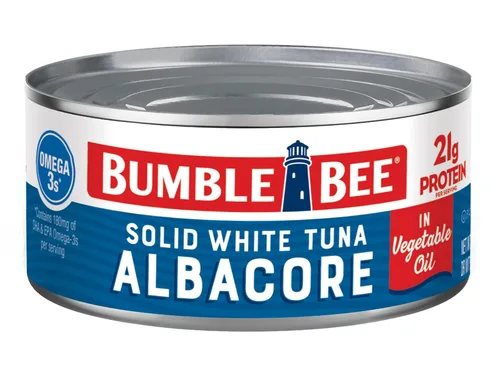 Vista 32 de Bumble Bee Atún blanco sólido en agua, paquete de 3, 9 onzas