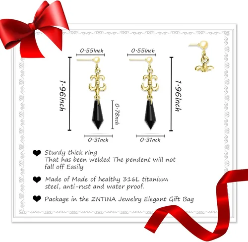 Vista 2 de Sailor Anime Jewelry Earrings Moon Girl Cosplay Earrings Moon Anime Gifts For Girls
