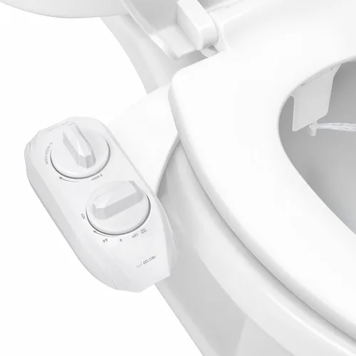 Vista 11 de LUXE Bidet NEO 120 Plus - Boquilla única, accesorio de bidé no eléctrico para asiento de inodoro, instalación deslizante patentada, autolimpieza